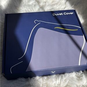 NWT Vesta SuperBamboo™ Breathable Duvet Cover King / Cal King / Zen Purple